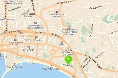Apartment 4 Pieces Design 100 Metres Croisette - 3 Bedrooms Cannes